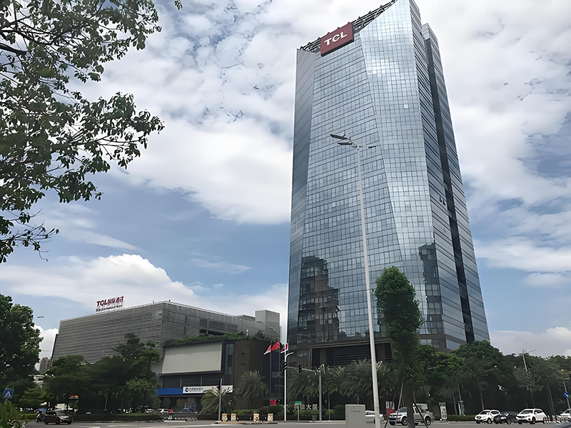 惠州市TCL科技集團。地址：惠州市仲愷高新區惠風三路17號